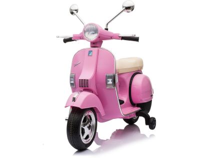 Detská elektrická kolobežka Vespa PX150 ružová