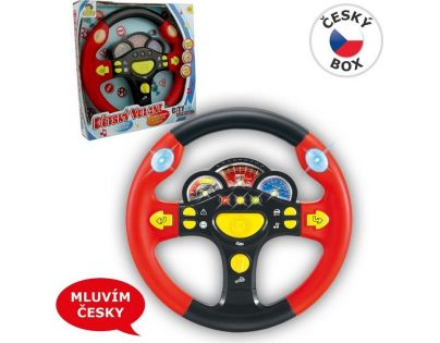 Made Detský hovoriaci volant červený