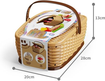 Detský piknikový kôš - Burger set