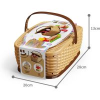 Detský piknikový kôš - Burger set 3