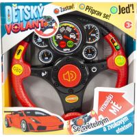 Alltoys Detský volant so zvukmi a pesničkami CZ verzia 4