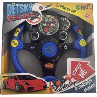 Alltoys Detský volant so zvukmi a pesničkami CZ verzia 5