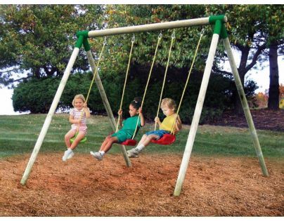 Little Tikes Oslo Dřevěný houpačkový set 3v1