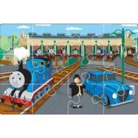 Tomáš a jeho přátelé 7210 - Dřevěné puzzle v krabičce 4x12 ks 5