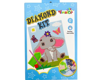 Diamantové maľovanie - BABY Slon