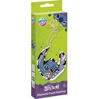 Diamantové maľovanie Stitch – výroba kľúčenky