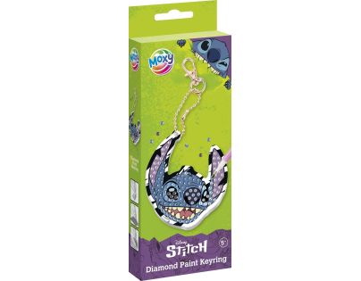 Diamantové maľovanie Stitch – výroba kľúčenky