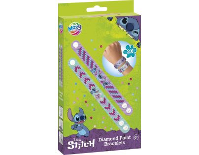 Diamantové maľovanie Stitch – výroba náramkov 2 ks