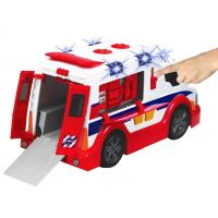 DICKIE Auto SOS ambulancie Sanitka v krabici 33 cm Svetlo Zvuk 4