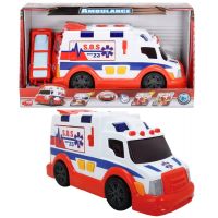 DICKIE Auto SOS ambulancie Sanitka v krabici 33 cm Svetlo Zvuk 6