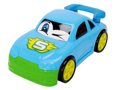 Dickie Auto Happy Runner 27 cm Sportovní modré