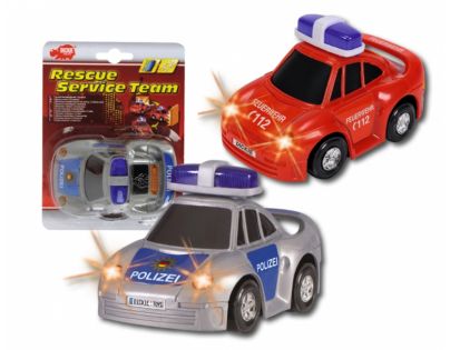 Dickie Auto hasiči a police na baterie