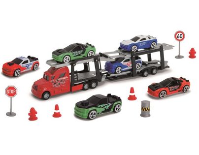 Dickie Autotransporter + 6 autíčok prísl.