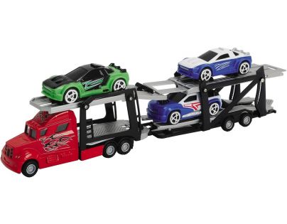 Dickie Autotransporter + 6 autíčok prísl.