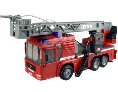DICKIE 3443997 - Hasičské auto s mikrofonem (43 cm)