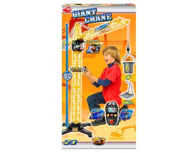 Dickie Jeřáb Giant žltý 100 cm