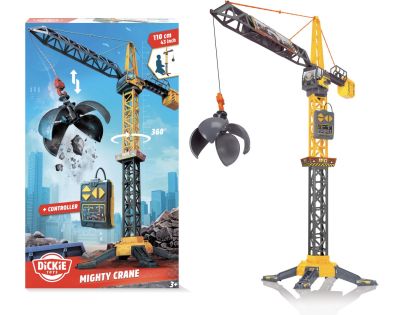 Dickie Žeriav Mighty Crane 110 cm na kábel - Poškodený obal