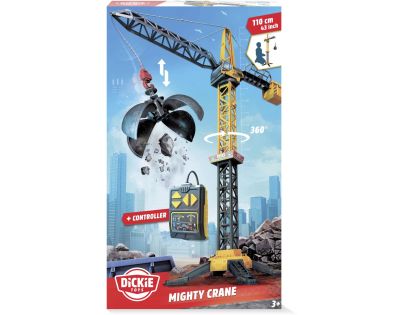 Dickie Žeriav Mighty Crane 110 cm na kábel - Poškodený obal