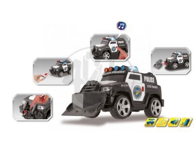 DICKIE D 3353575 - AS Policejní zásahové vozidlo 15cm, světlo, zvuk