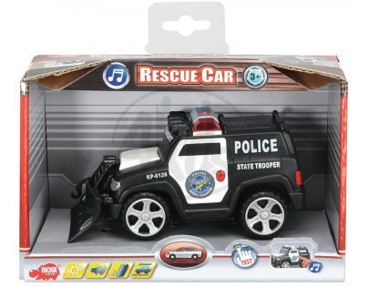 DICKIE D 3353575 - AS Policejní zásahové vozidlo 15cm, světlo, zvuk