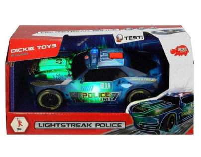 Dickie Policajné Auto Lightstreak