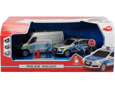 Dickie Policejní oddíl sada, česká verze