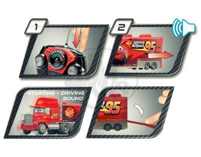 Dickie Cars RC Turbo Mack Truck
