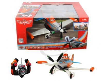 DICKIE D 3089803 - RC Planes RC jezdící letadlo Dusty, 1:24, 27 cm, 2 kan
