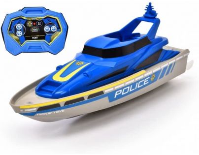 Dickie RC Policajná loď 33 cm