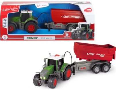 Dickie Traktor Fendt 939 Vario s prívesom 41 cm