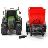Dickie Traktor Fendt 939 Vario s přívěsem Fliegl se zvuky a světly 3