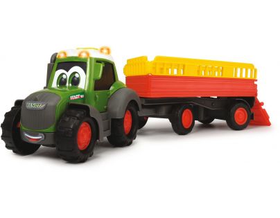 Dickie Traktor Happy Fendt s prívesom 30 cm