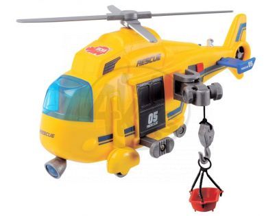 DICKIE 3563573 - Vrtulník 18cm se světlem a zvukem