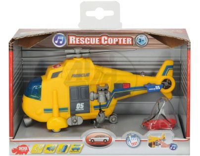 DICKIE 3563573 - Vrtulník 18cm se světlem a zvukem