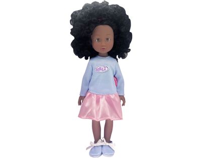 Dimian Bambolina 35 cm černé vlasy