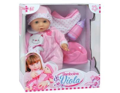 Dimian Panenka Bambolina Viola s 50 českými slovy a doplňky