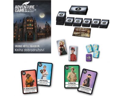 Dino Adventure games: Grand hotel Abaddon párty hra
