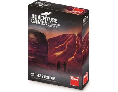 Dino Adventure games Sopečný ostrov párty hra