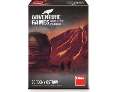 Dino Adventure games Sopečný ostrov párty hra