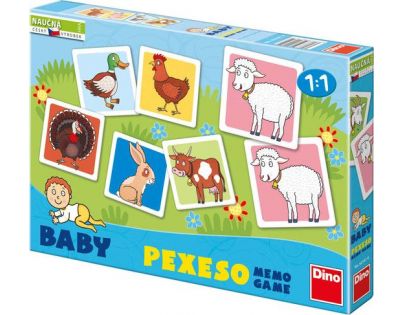 Dino Baby Pexeso Domácí zvířátka