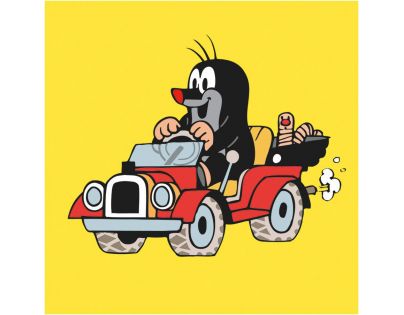 Dino Krteček Baby puzzle