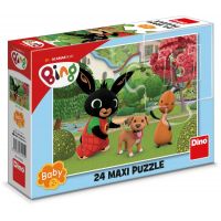 Dino Puzzle maxi Bing so psíkom 24 dielikov 2