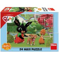 Dino Puzzle maxi Bing so psíkom 24 dielikov 3
