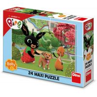 Dino Puzzle maxi Bing so psíkom 24 dielikov 4