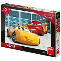 Dino Puzzle Cars 3 Príprava 48 dielikov 2