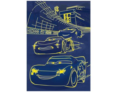 DINO Svítící 394124 Auta 3: Cílová rovinka XL 100 dílků