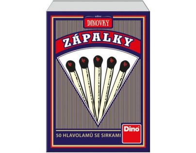 Dino cestovné hra Zápalky