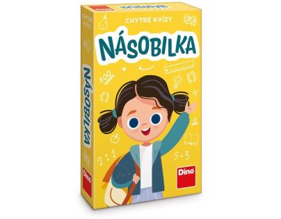 Dino Chytré Kvízy Násobilka náučná hra CZ a SK verzia