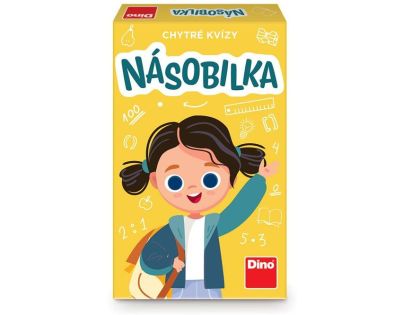 Dino Chytré Kvízy Násobilka náučná hra CZ a SK verzia