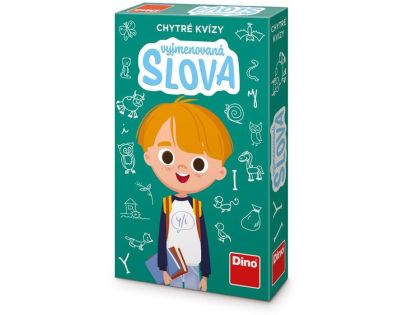 Dino Chytré Kvízy Vymenované slová náučná hra CZ verzia